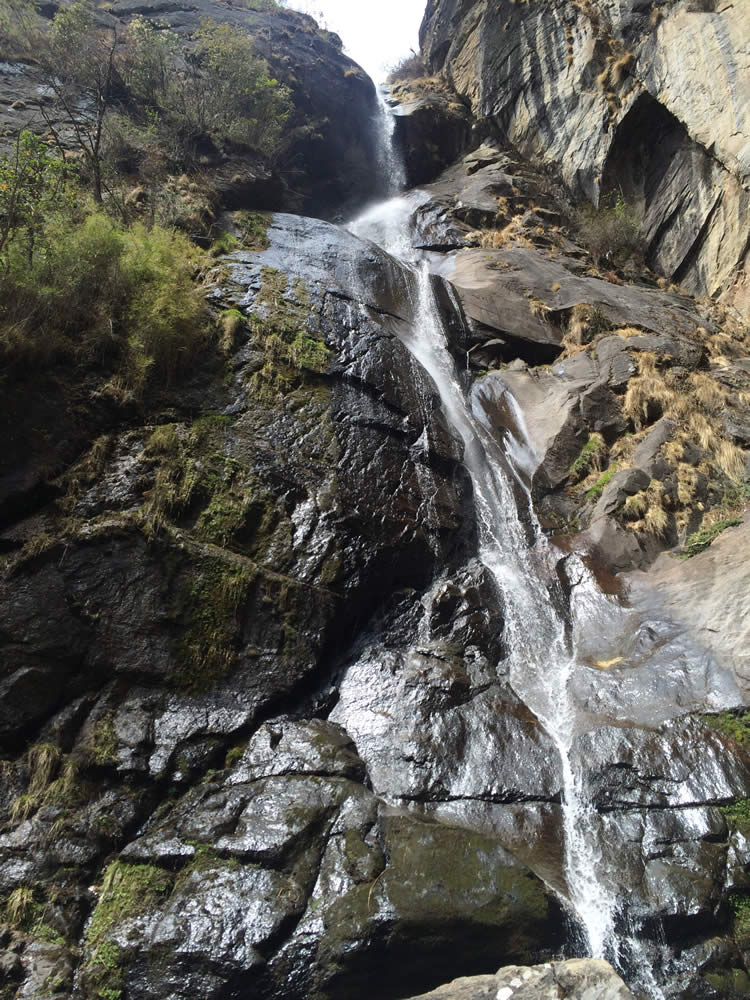 Dakini Falls at Taktsang is said to contain blessed water.