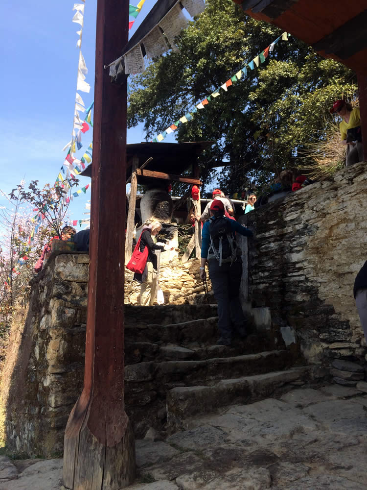 Entrance of Tamshing Lhakhang.