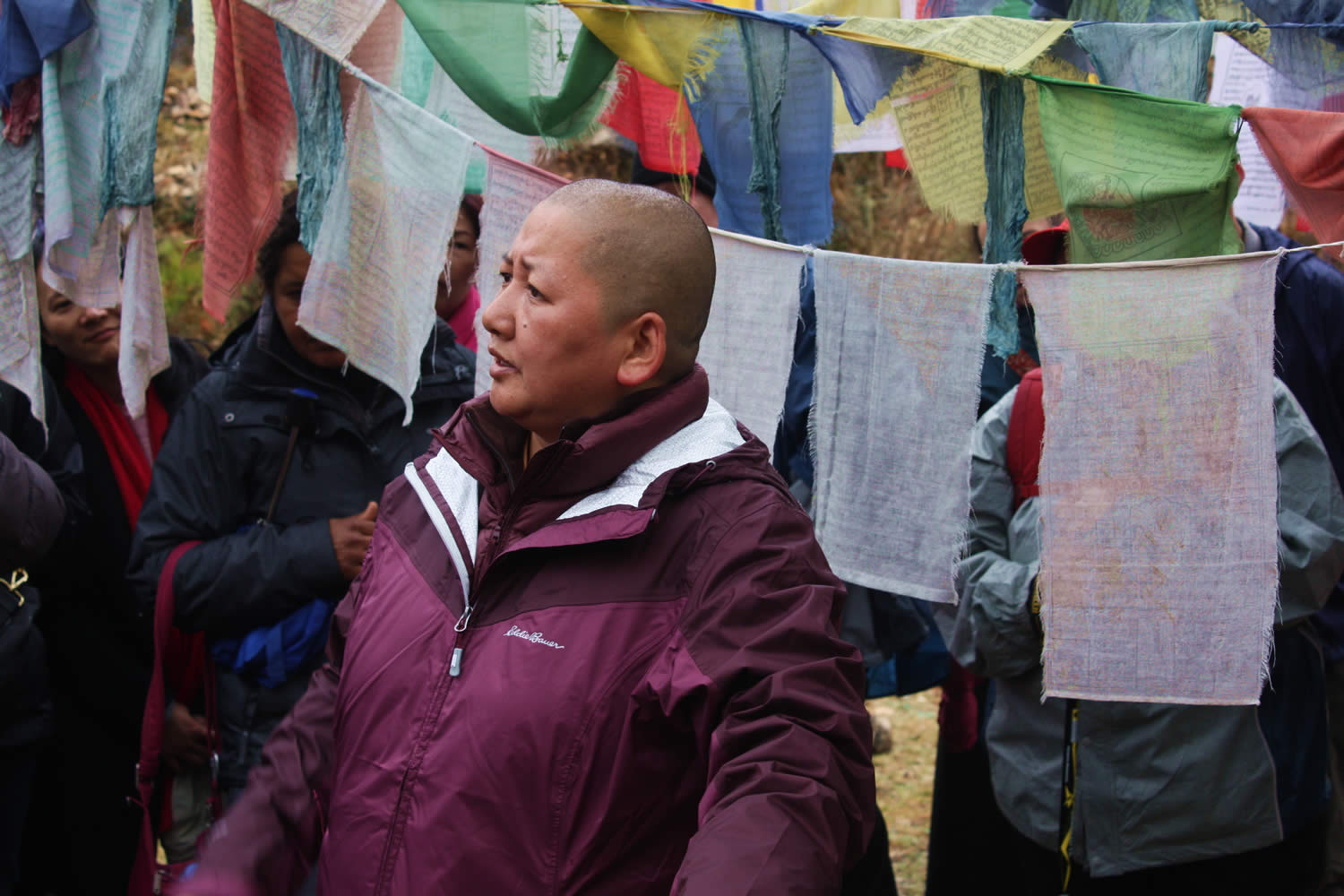 Rinpoche at Drak Karpo
